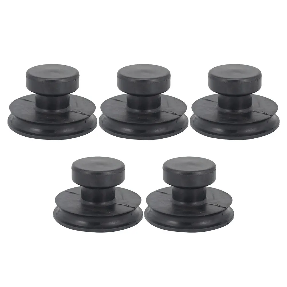 

5 Pcs Rubber Suction Bowl Home Accessories Lifting Sound Supplies Singing Handle Supply