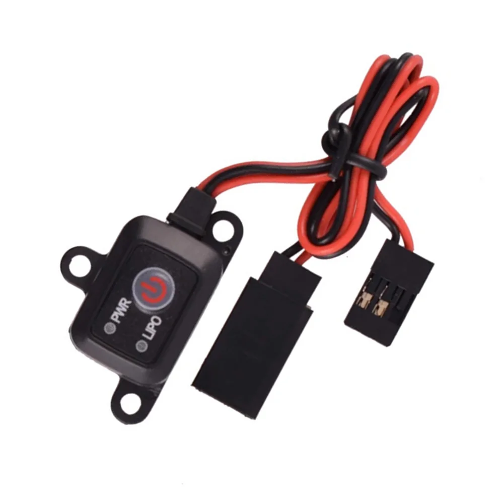 4-12V MCU Controls The Power Switch To On/off For 1/10 1/8 Scale Remote Control Cars Control Power Switch