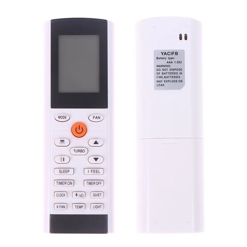 Robust and Universal Gree ELECTROLUX TADIRAN AC Air Conditioner Remote Control Replacement Part