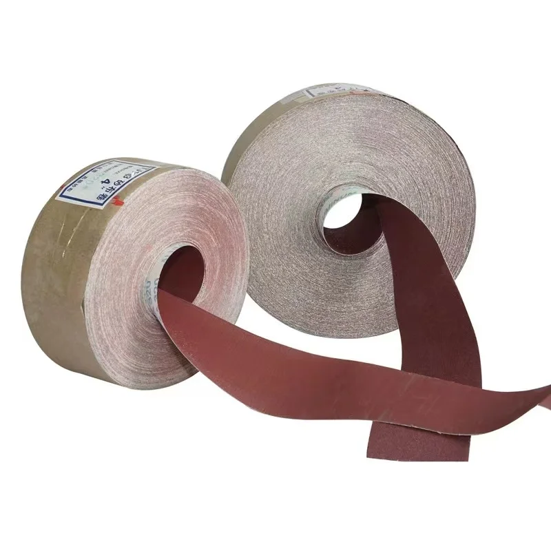 50m Polishing Sanding Paper Roll Sand Belt Abrasive Discs Tools Abrasion Resistant