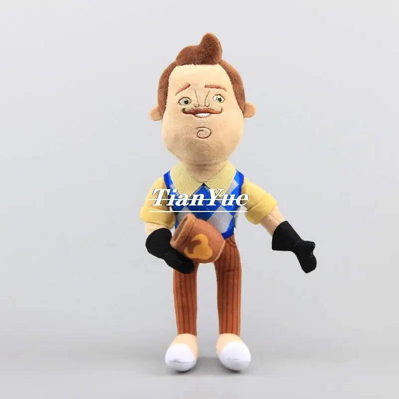 Anime Halloween Hello Neighbor Terror  GAME Dark Children's Christmas Gift toy 30cm