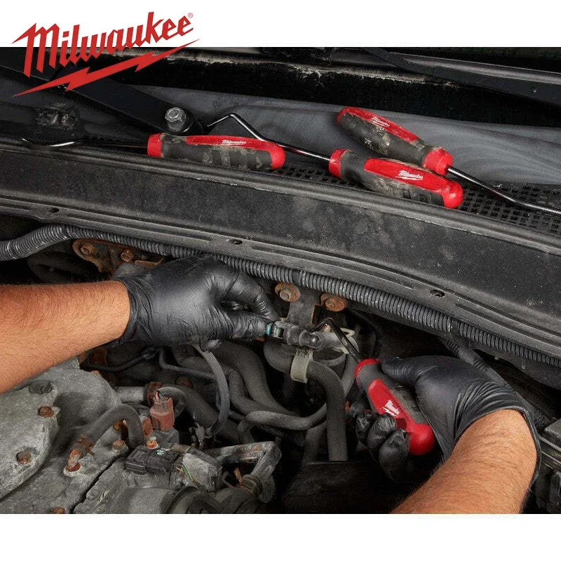 Milwaukee 8-Piece Hook Picking Set, Different Angle Hook Picking and Pulling, Professional Manual Tool 4932480569/48-22-9218