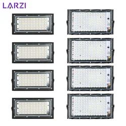 Led Projektör 110V 220V 50W 100W Açık Refletor Projektör IP65 Su Geçirmez Duvar Lambası Reflektör Projecteur Led Bahçe Işıkları