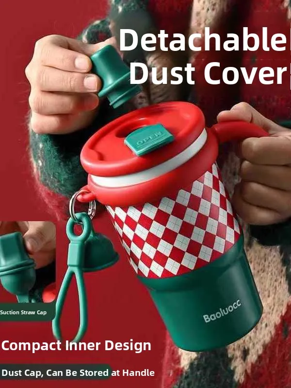 

Portable Stainl Steel Insulated Water Bottle St Cup Cute Drinking Cup for Women High Aesthetic Value Office Use