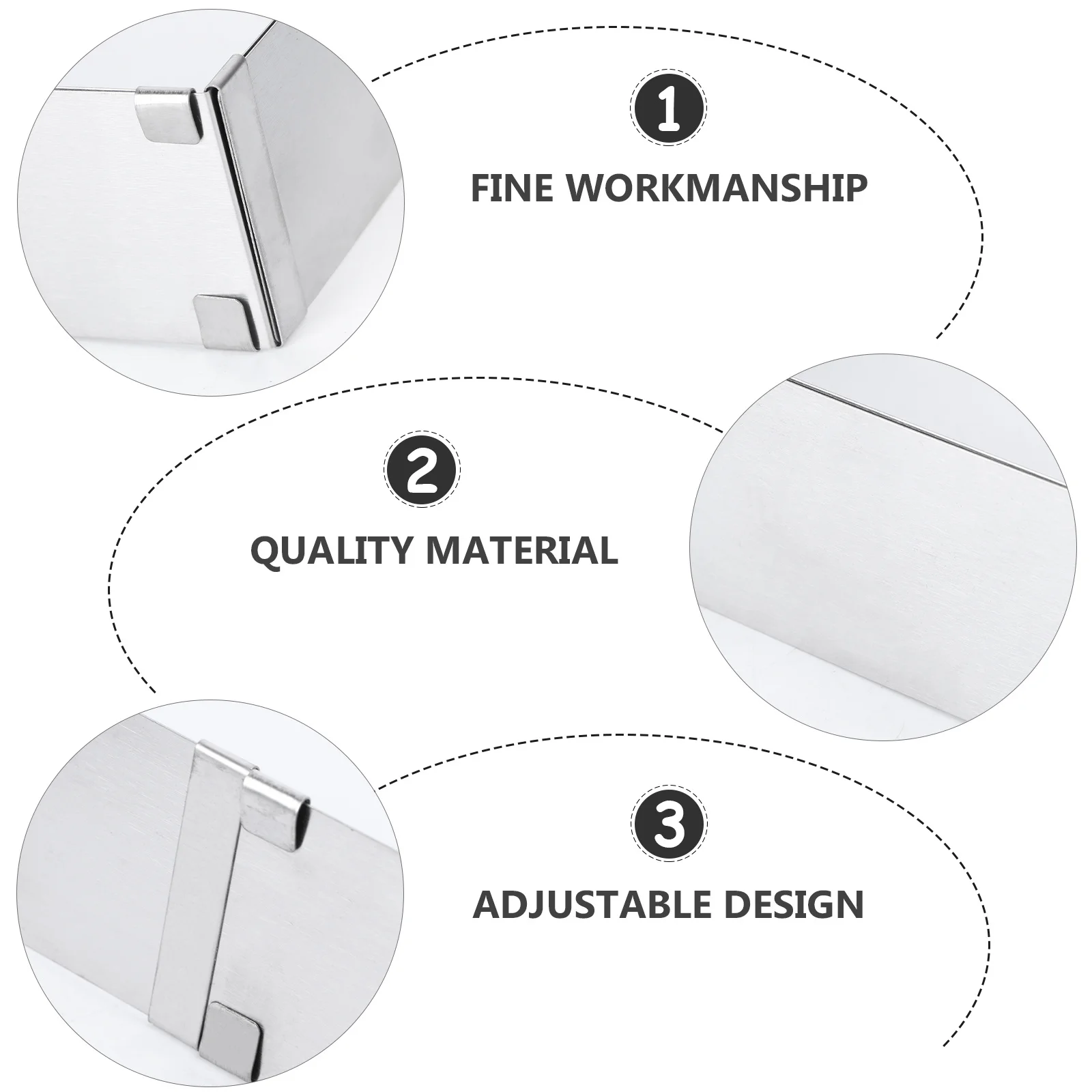 

Adjustable Square Stainless Steel Mousse Ring Mold For Baking Desserts Food-Grade Cake Pan Tools Mousse Mould Adjustable