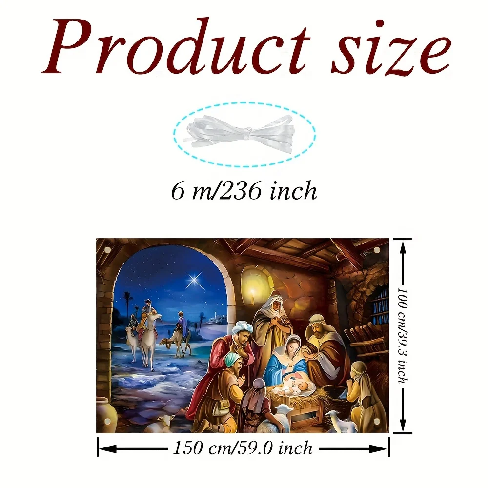 Happy Christmas and Birthday Background, Happy Christmas and Birthday Traditional Decoration, Festival Decoration Photo Banner