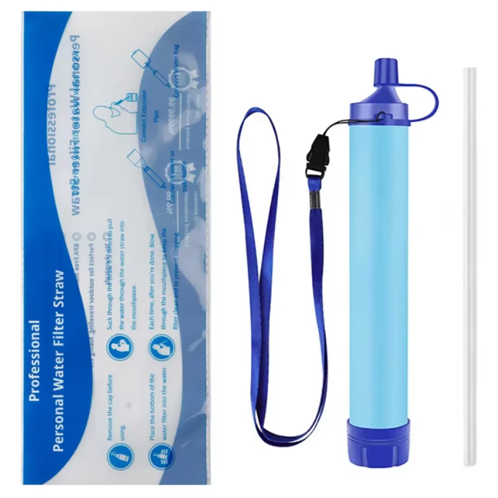 

Outdoor Camping Emergency Water Filter Individual Direct Drinking Water Purifier Life Essential Sterilization