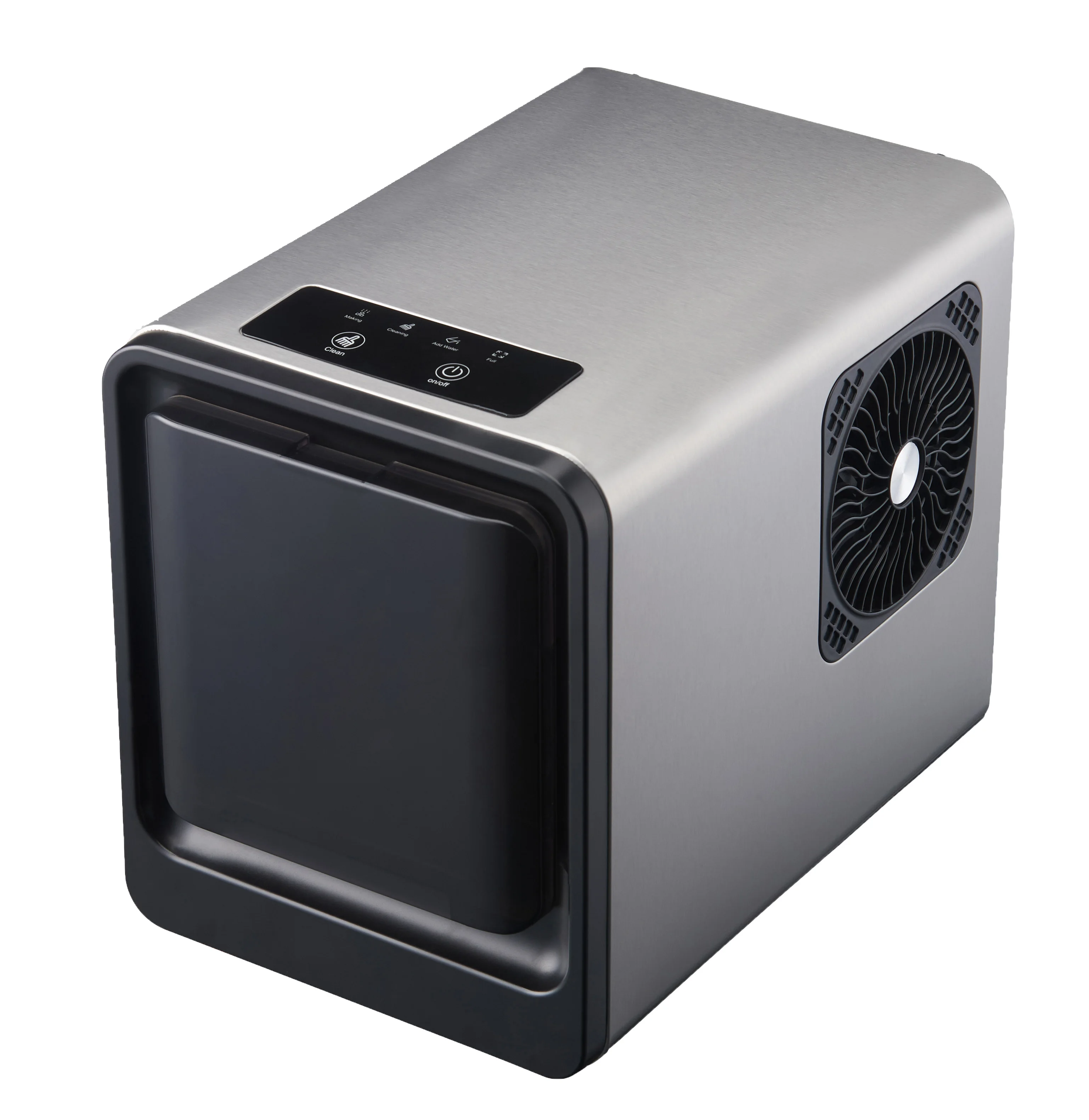 New Electric Automatic Ice Maker Mini Home/Office Portable Dormitory Household Hotel Bullet-shaped 10-20kg/day Capacity