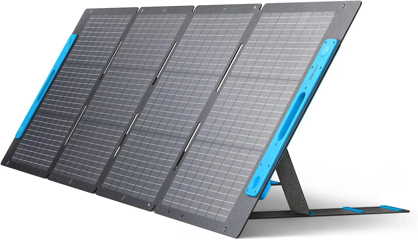 

Solar Panel 200W Foldable Portable Solar Charger Waterproof 23% Higher Energy Conversion Efficiency Smart Sunlight Alignment