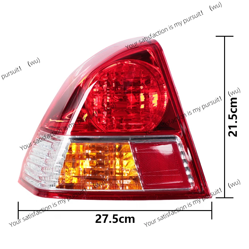 الذيل مصباح لهوندا سيفيك ES1 ES5 ES7 ES8 2003 2004 2005 الخلفية الذيل ضوء مصباح مكبح مجموعة مصابيح دون لمبة