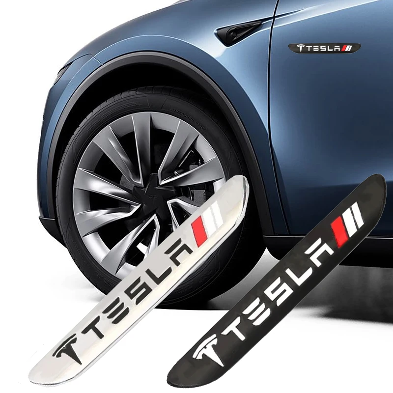 

Для Tesla Model S Model X Model 3 Y Roadster Cybertruck Автомобильное крыло Все тело Багажник Задняя боковая наклейка Эмблемы Наклейка Аксессуары