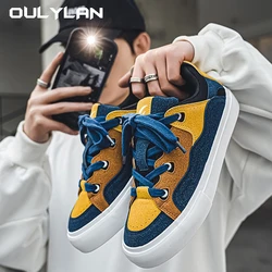 Men's Canvas New Autumn Shoes Korean Fashion Board Shoes Versatile Student Shoes Children's Ins Casual Fashion Shoes