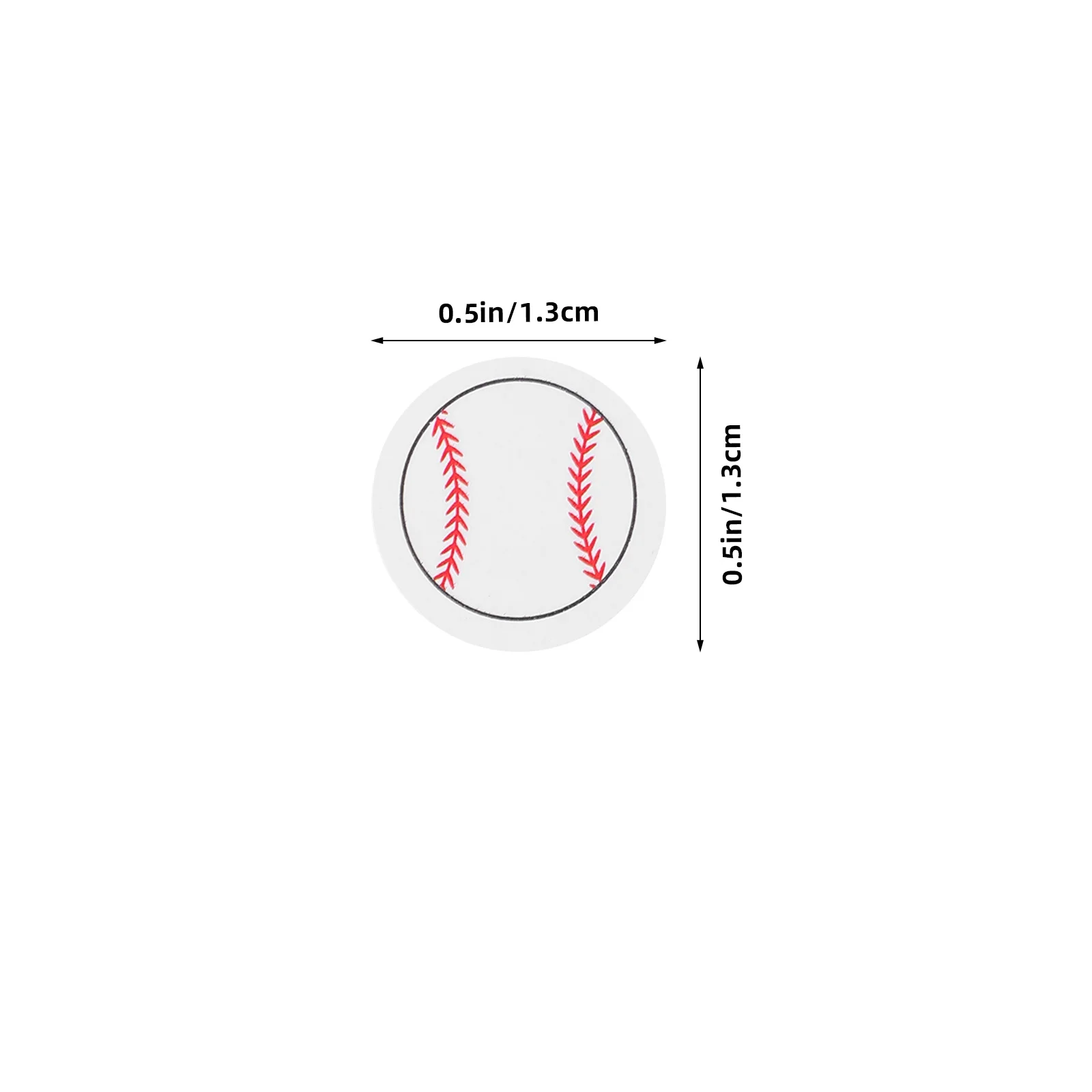 20 ورقة تسميات البيسبول ملصقات الرياضة الطباعة الشارات Diy بها بنفسك سكرابوكينغ الديكور الكرة موضوع لاصق الحفلات السائبة الصغيرة