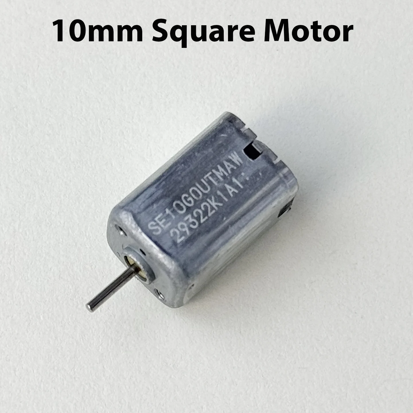 

Minebea Precision Mini 10mm Square 6-pole Rotor Motor DC 3V 3.7V 5V 6V 17500RPM High Speed Micro Electric Motor Strong Magnetic