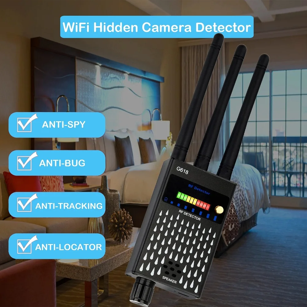 wireless rf signal detector dispositivo gsm localizador gps tracker finder proteger a privacidade anti wiretapping spy camera detectar scanner 01