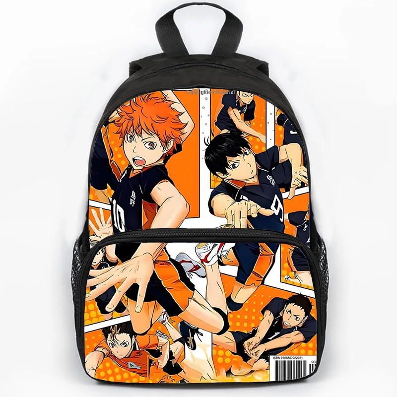 

Japanese Anime Haikyuu Printed Backpack 16 Inch Large Capacity Bag For Travel Sport Boys Girls Students School Bags Kids Bookbag