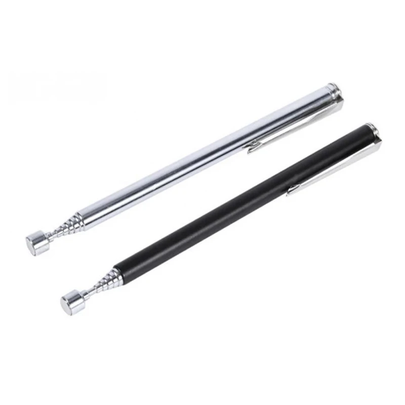 2pcs Mini Portable Telescopic Magnetic Magnet Pen Picking Up Nut Bolt Screw Adjustable Pick-Up Tools Extendable Pickup Rod Stick