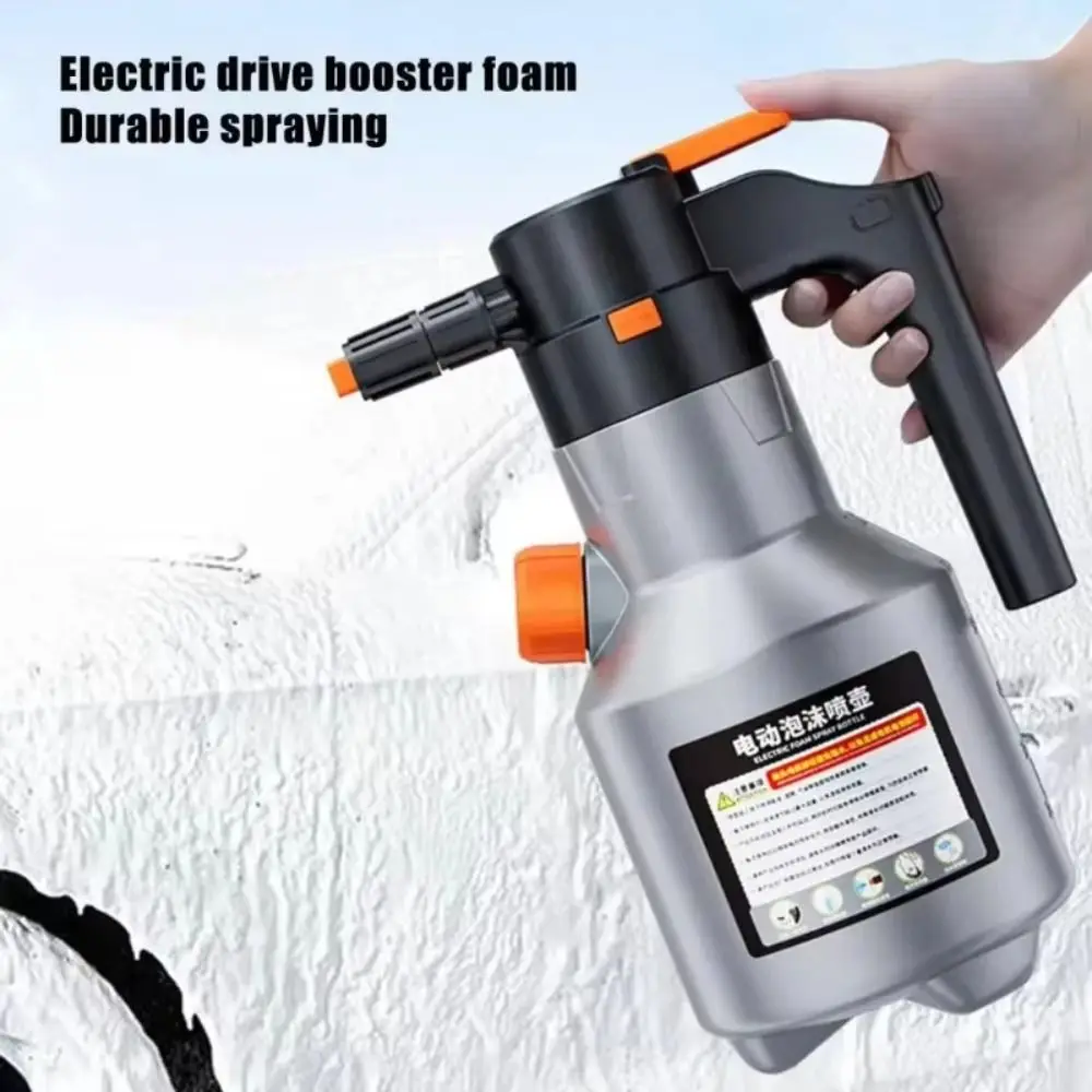 

2L Electric Foam Sprayer Handheld High Pressure Foam Spray Bottle Multifunctional Rechargeable Hand Pump Foam Sprayer