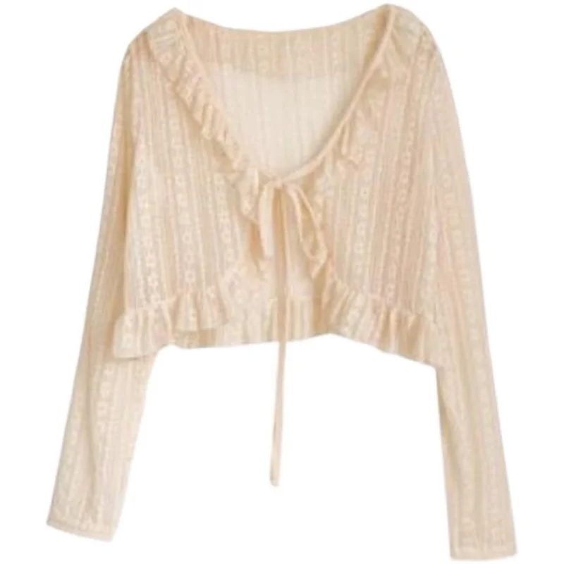 

Lightweight Silk f-High Collar ort Sve Women's Cardigan Outerwear awl oulder Bridesmaid's Sun Protection Top