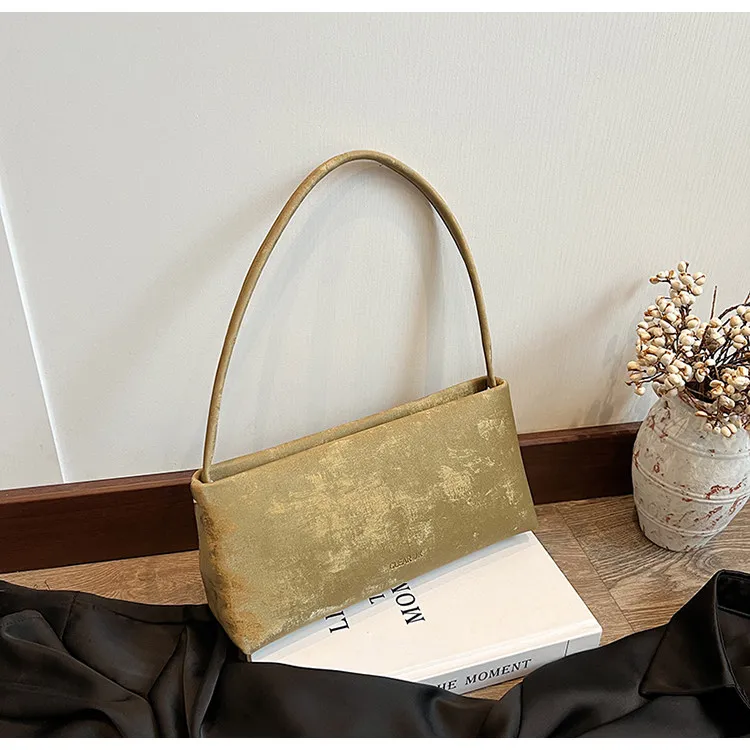 

Spring Summer New Chinese Style Retro Niche Casual Simple Armpit Bag Fashion Trend Commuting Versatile Shoulder Bag