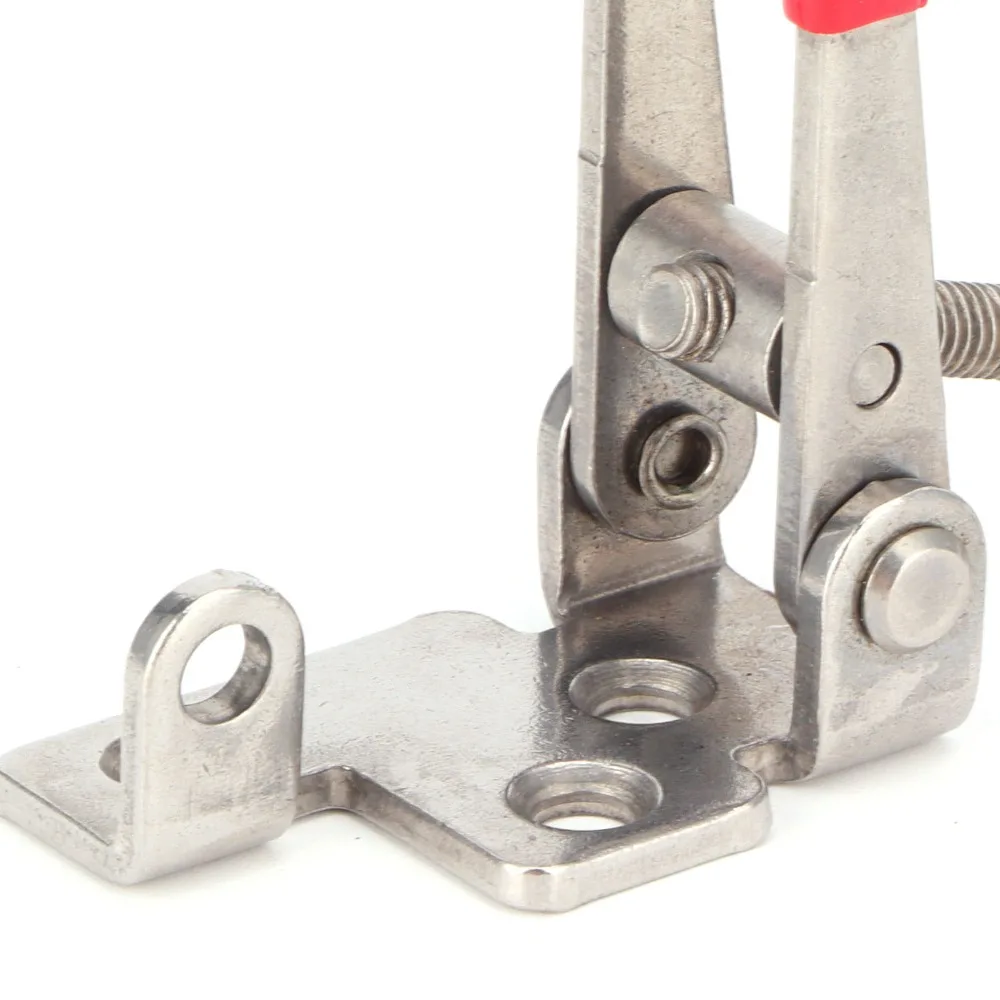 Tool Stainless Steel Toggle Clamp Adjustable 23*142mm Toggle Latch Clamp Toggle Latch Catch Cabinet Tool Box