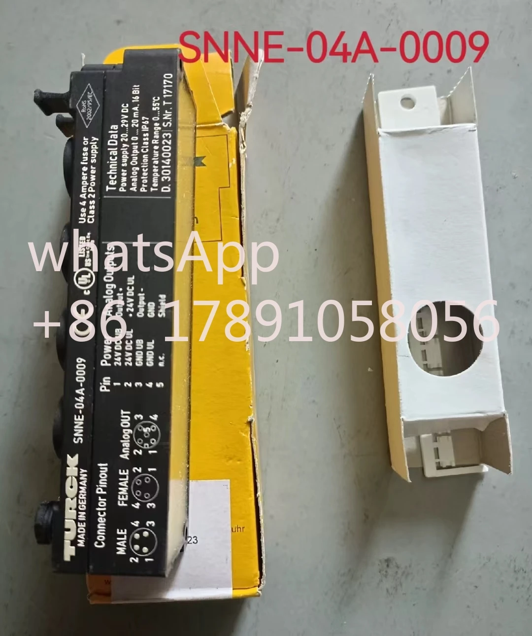 Turck SNNE-04A-0009 Module tested ok