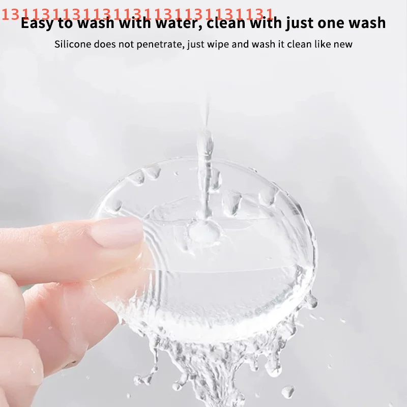 Esponja de esponja de Gel de silicona suave para base cosmética facial BB Cream sin polvo para comer polvo herramientas de maquillaje de soplo cosmético