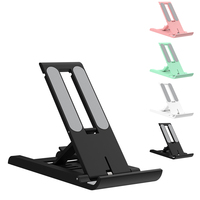 Portable Desktop Holder Foldable Mini Moblie Phone Stand For iPhone 16 iPad Air Xiaomi Huawei Desk Bracket Portable Stand Holder