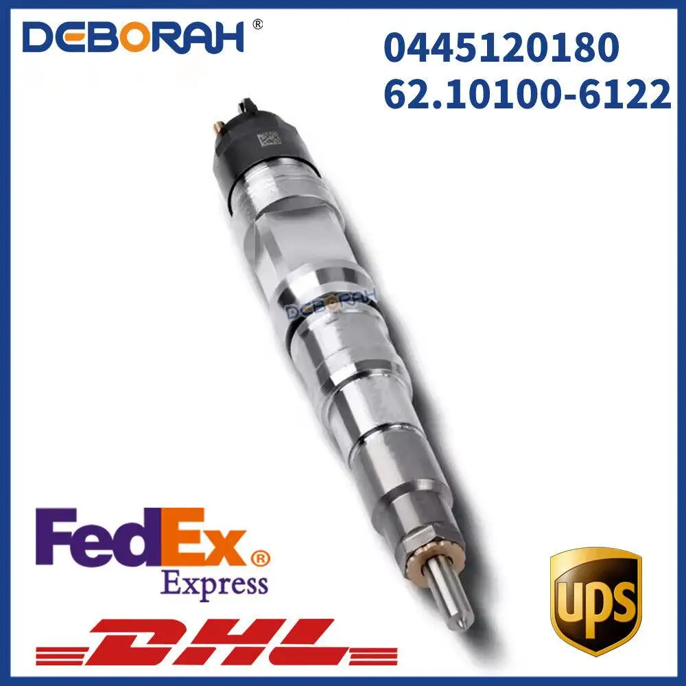 

0445120180 Fuel Injector 62.10100-6122 For Navistart 13.0L G13 CAT 2008 2009