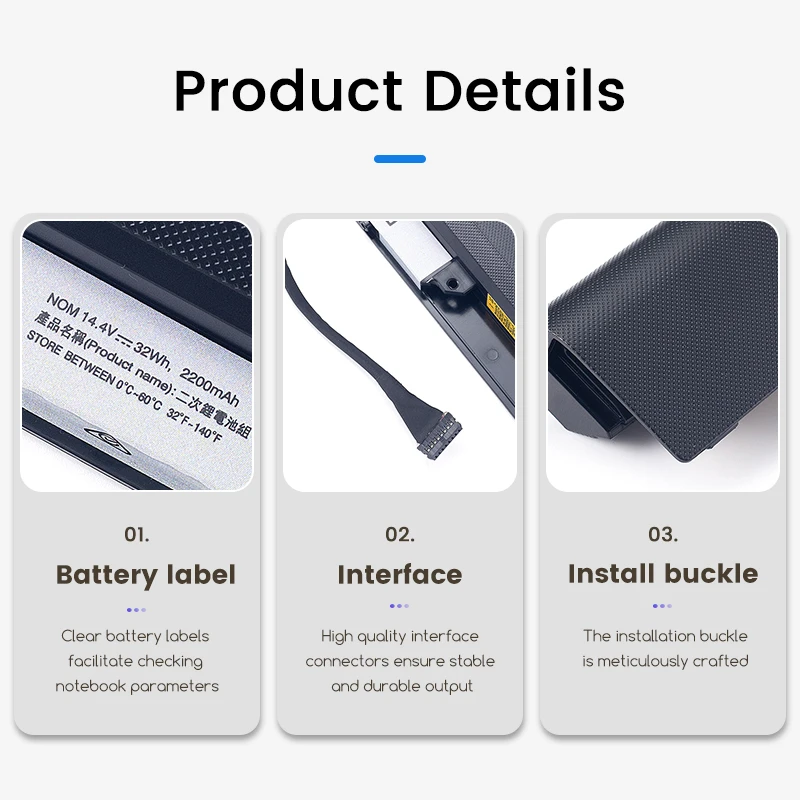 L15L4A01 L15S4A01 Battery For Lenovo Ideapad V4400 300-14IBR 300-15IBR 300-15ISK 100-14IBD 300-13ISK