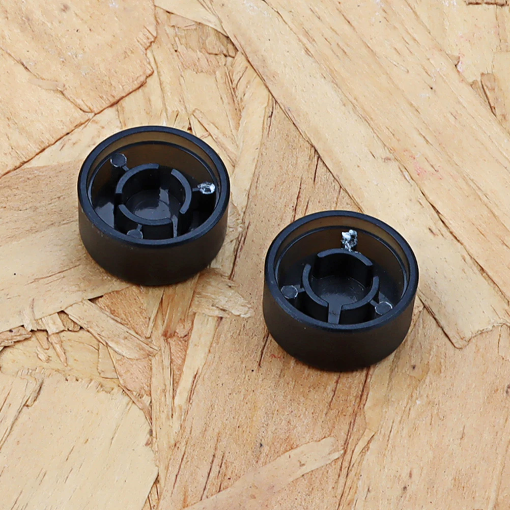 

2 Pcs Effect Button Guitar Effects Footswitch Toppers Cap Floor Mat Pedal Plastic