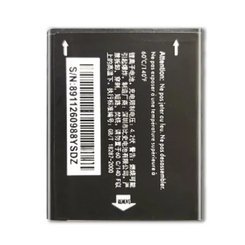 CAB3120000C1 CAB23A0000C1 1000Mah 3.7V Li-Ion Battery For Alcatel One Touch 768 OT710 OT888A OT880A