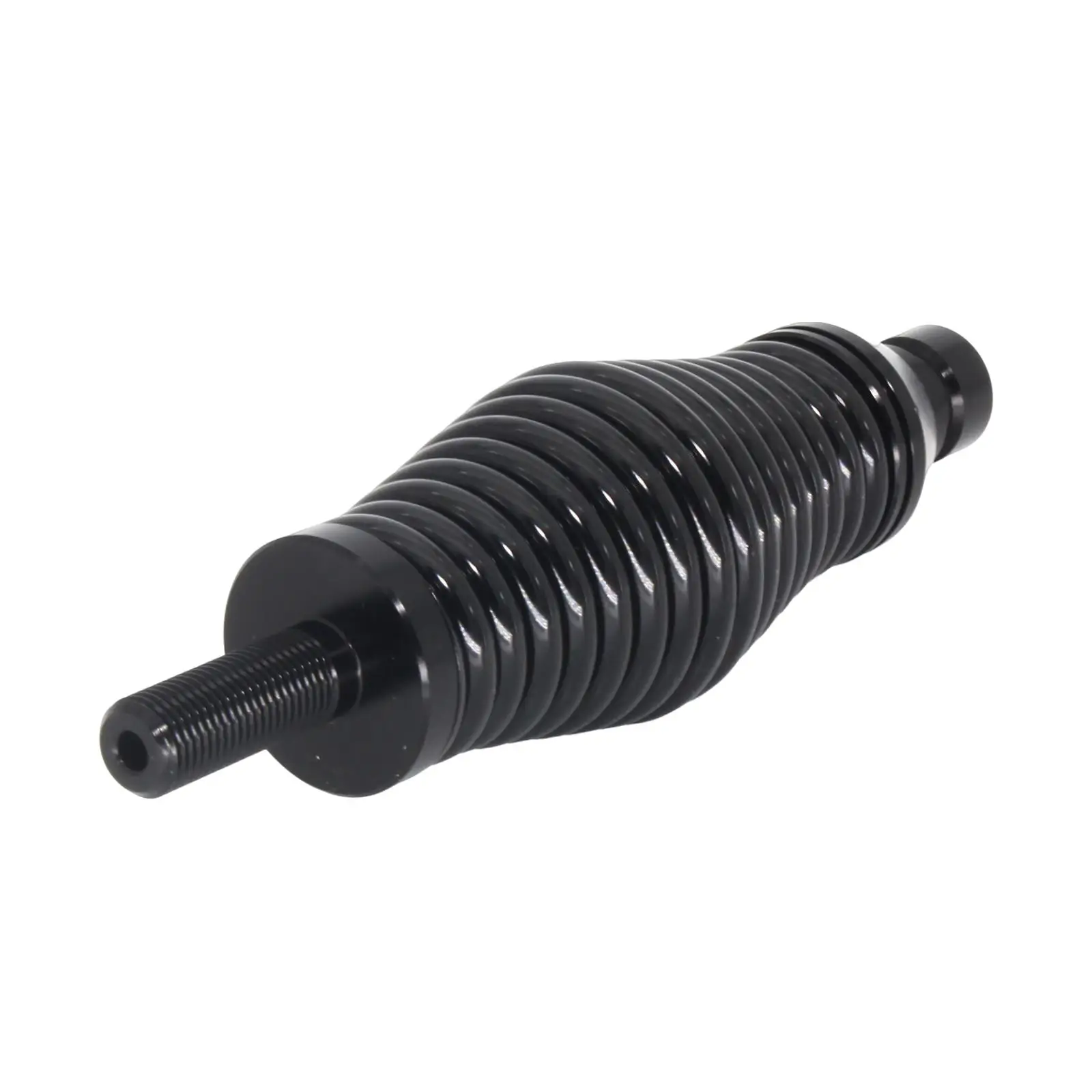 LED Whip Light Spring Mount Base Black Flag Mount Radio Antenna Spring Mount