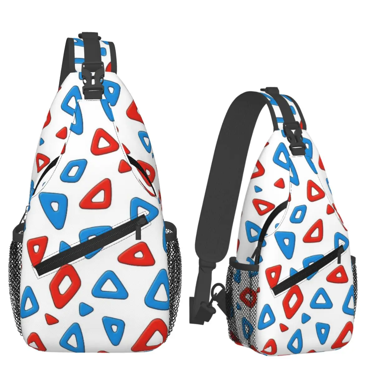 

Togepi Stains Chest Bag Men Sling Crossbody Backpack Chest Bag Traveling Hiking Daypack Shoulder Bag