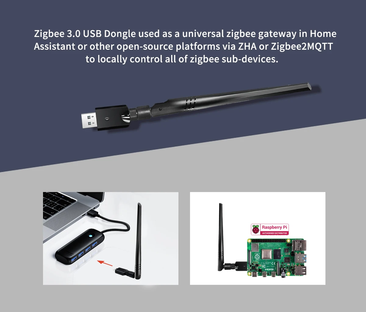 ZigBee 3.0 USB Dongle Plus-E Universal Wireless USB Gateway Stick Open Source Hub For Home Assistant OpenHAB Zigbee2MQTT ZHA