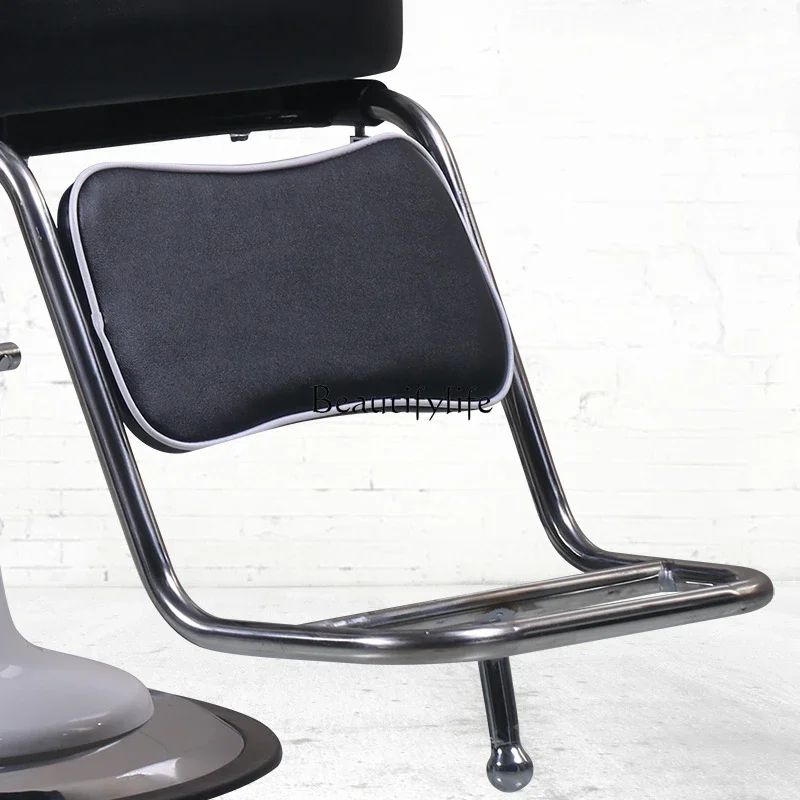 Can Be Put down Men's Barber Chair Barber Shop Hair Cutting Chair