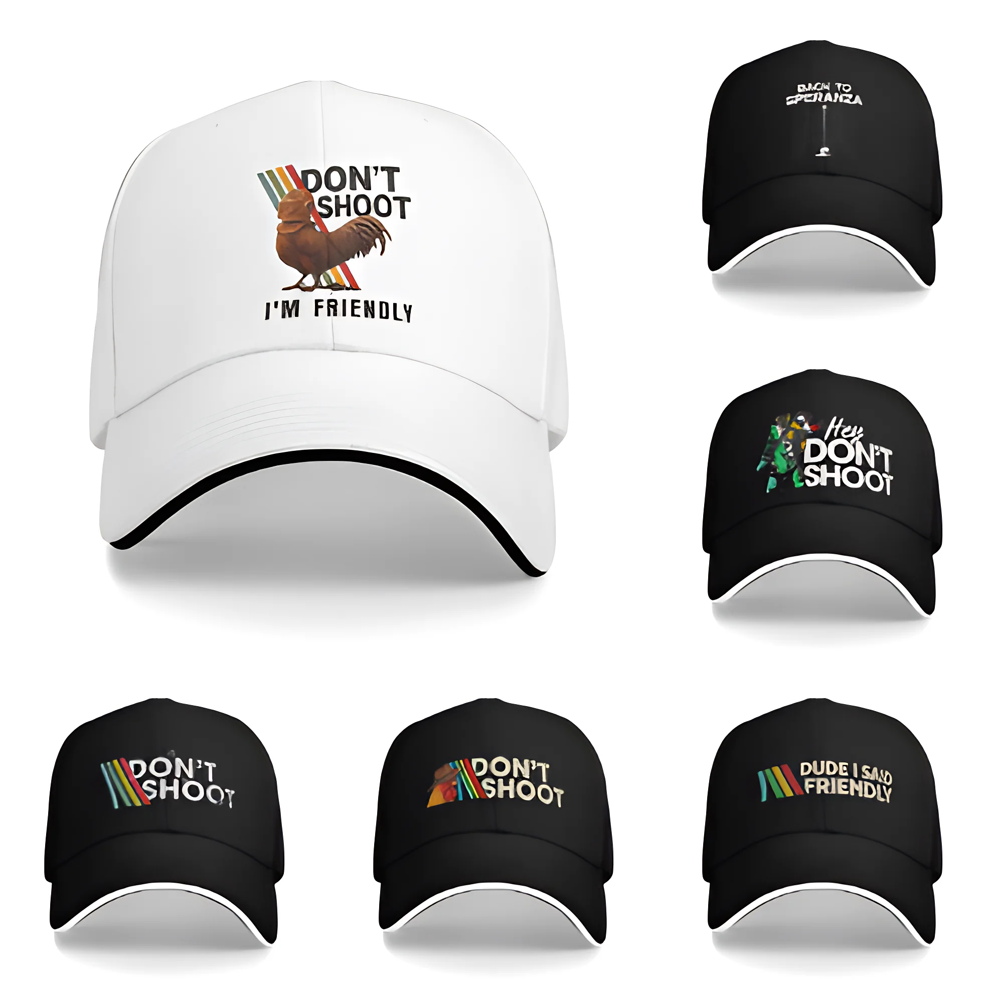 2025 Arc Raiders Logo Baseball Cap Hip Hop Shoot Game Sandwich Caps Men Women Adjustable Sun Hat Travel Gift