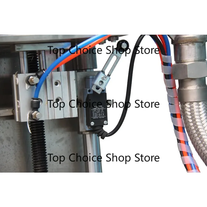 Large weight Liquid weighing filling and metal pail capping machine