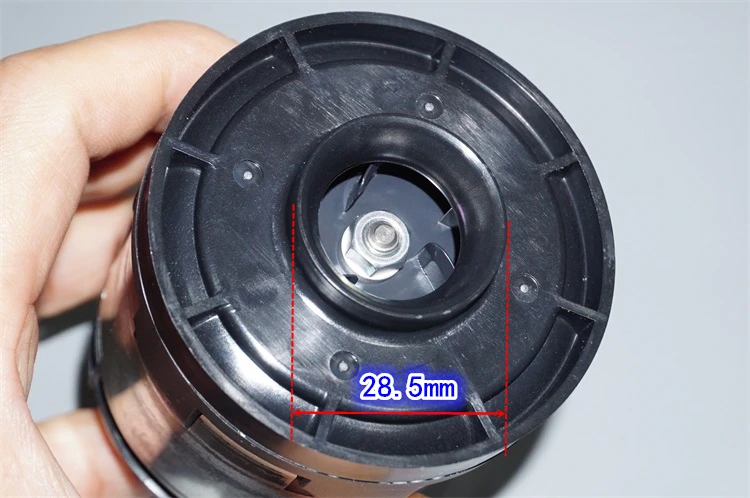 ثلاث مراحل فرش السيارات مروحة جامع الغبار ، 18 فولت ، 400 واط السلطة ، سرعة دوران عالية #4