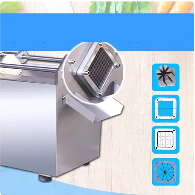 Energy Saving Vegetable Cube Cutting Machine Vegetable Cutting   Machine for Home Automatic Vegetable Cutting Machine