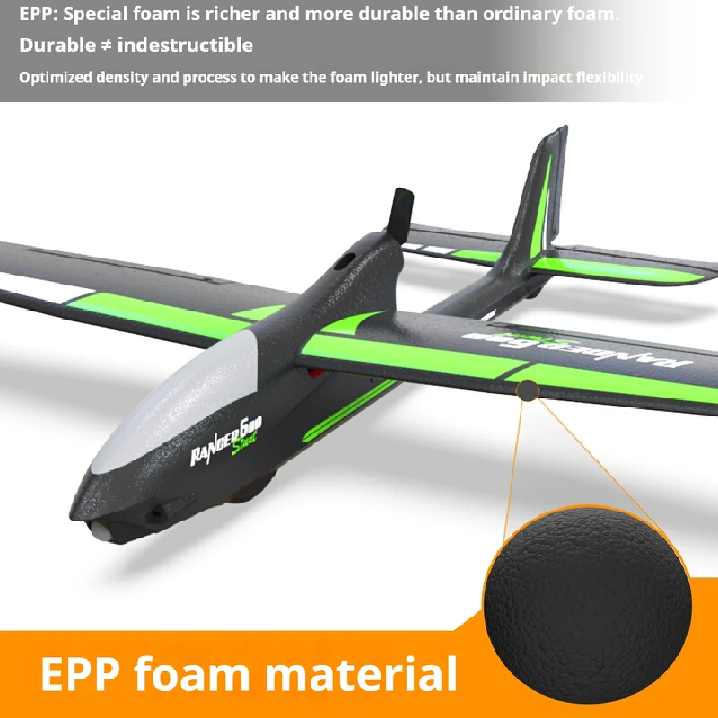 Orlans Nieuwe 76102s Gesimuleerde Surfer Zweefvliegtuig Beginnersgids 2.4g Volledig Proportioneel Afstandsbediening Vliegtuigmodel met vaste vleugel