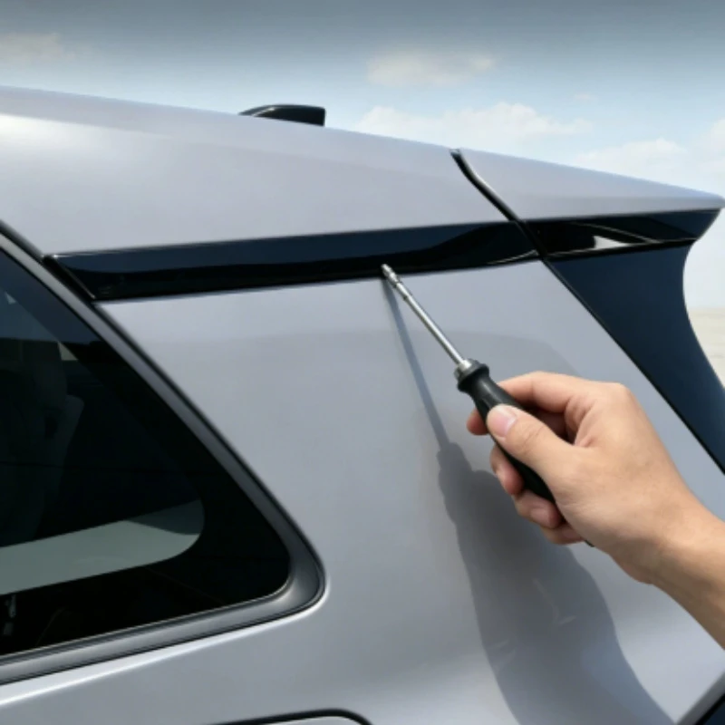 Exterior C-pillar Trim Modified Decorative Sticker For Toyota RAV4 2020/2026 Car Special Decoration Accessories Supplies Tools