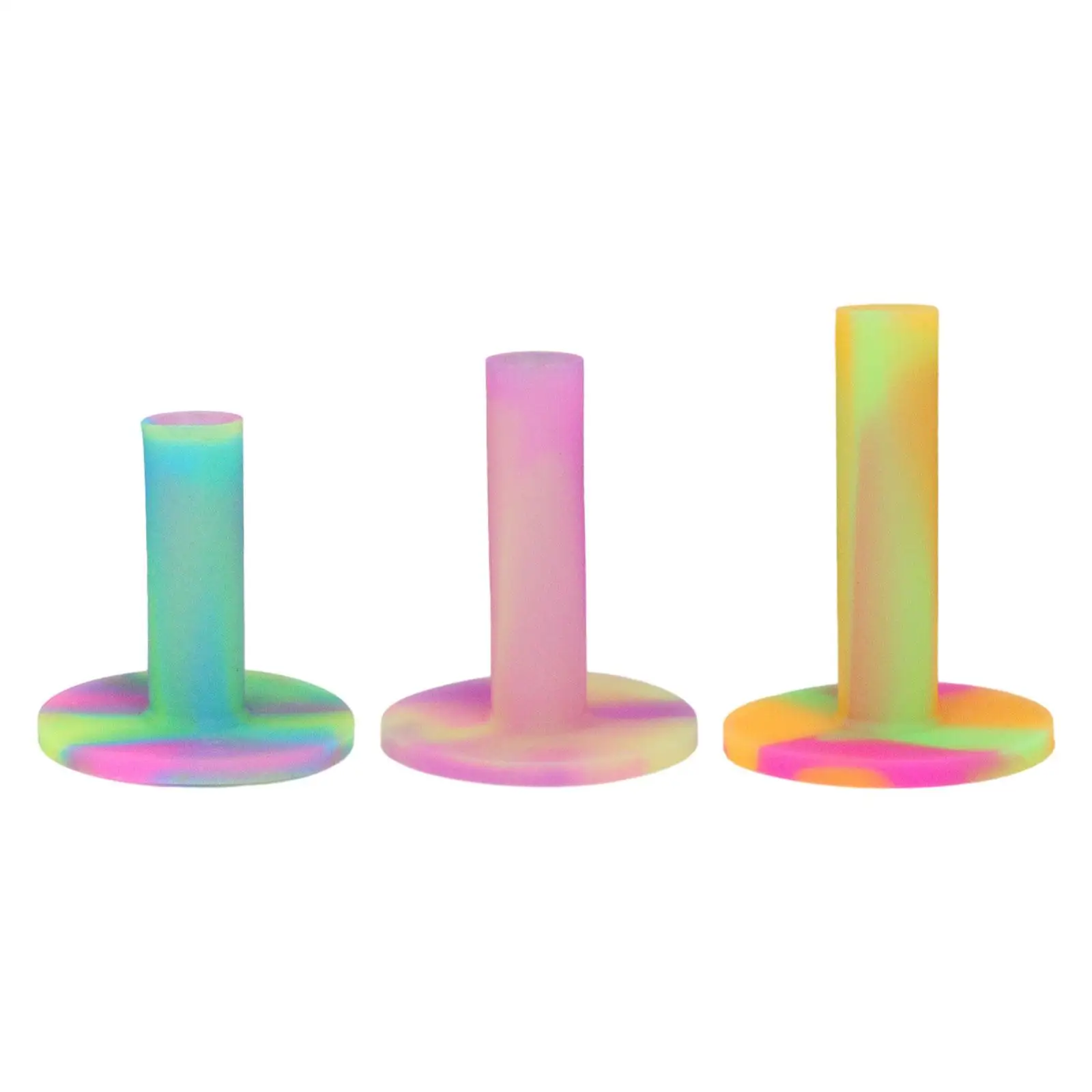 

Rubber Golf Tees Holder Golf Mat Tees Lightweight Stability, Ball Holder for Office Training Garden, Sports Indoor Outdoor