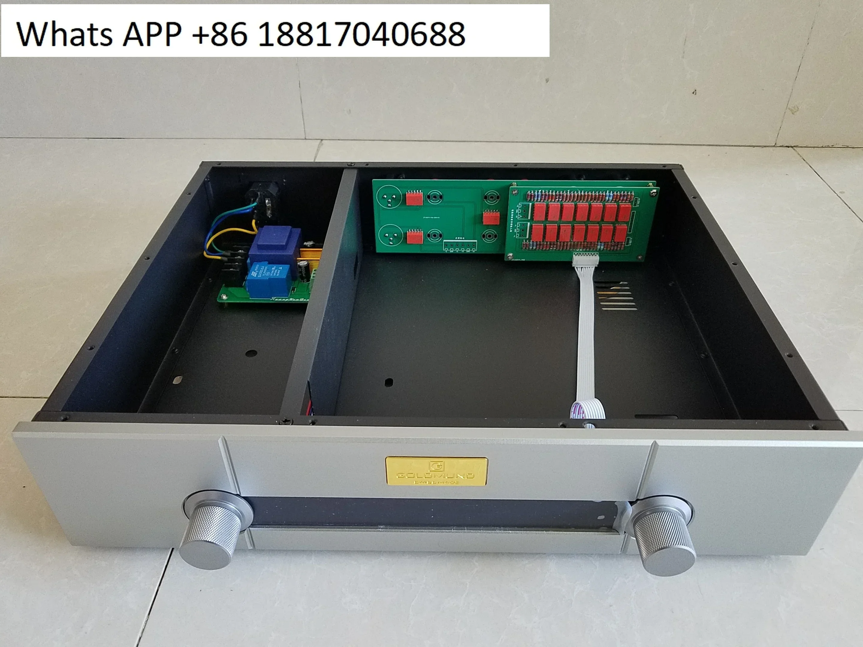 Chassis relay remote control volume control board (balanced version)