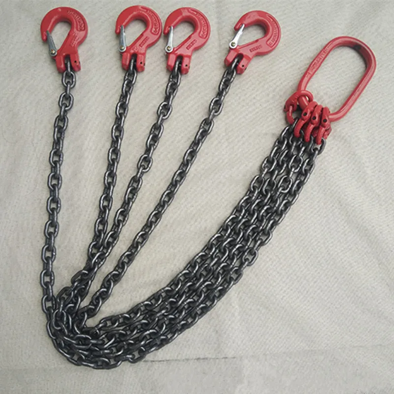Lifting Hook Rigging American Cargo Hook Large Open Hook Safety Self-locking Hook Steel Pipe Hook Chain Grab Hook
