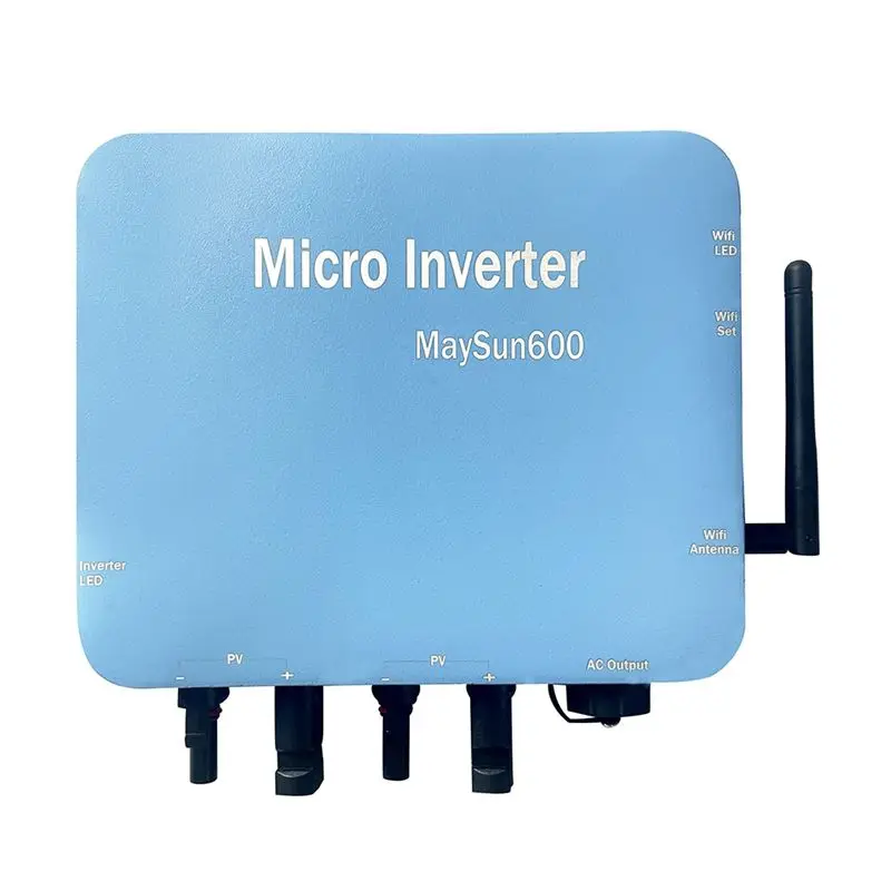 [NEWA08R】 600W Micro-Inverter Solar Grid Tie Waterproof DC To AC Conversion Built-In WIFI