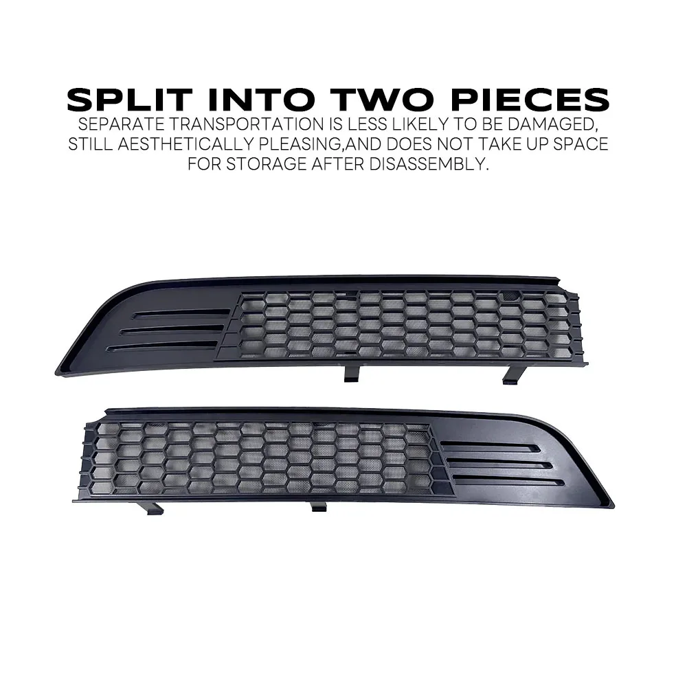 For Tesla Model Y 2025 Launch Juniper Inner Vent Grille Front Lower Bumper Split Anti Insect Net Air Inlet Anti Dust Proof Cover