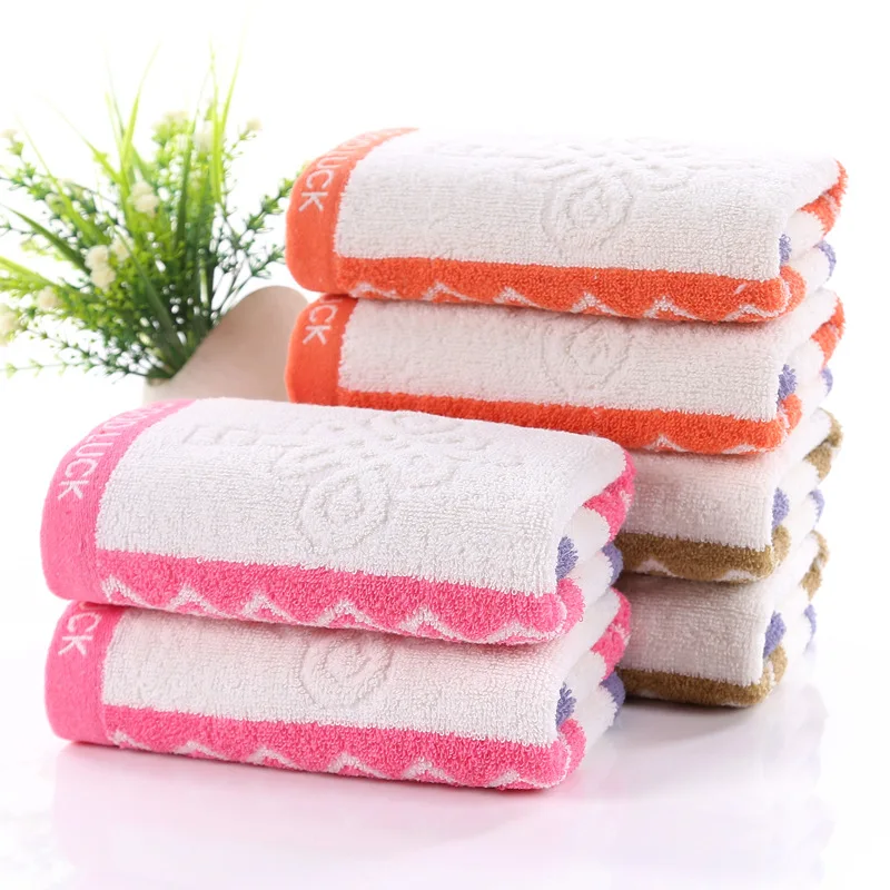 Strong Twist Cotton Towel Set, Face Hand Towel, Bath, Soft, High Quality, Wholesale, New, 100g, 2017