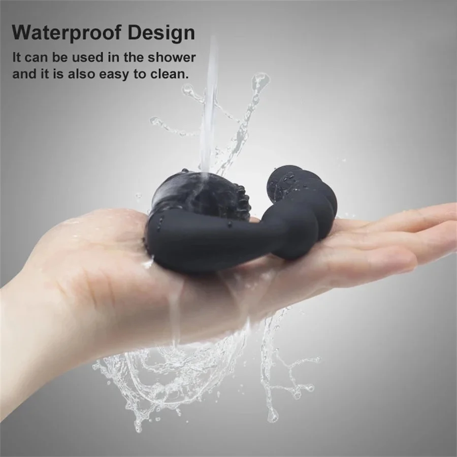 10 Frequency Prostate Massage Vibrator Butt Plug Vibrators Vibrating Anal Plug Male Masturbator Anus Sex Toys Erotic Products - Image 5