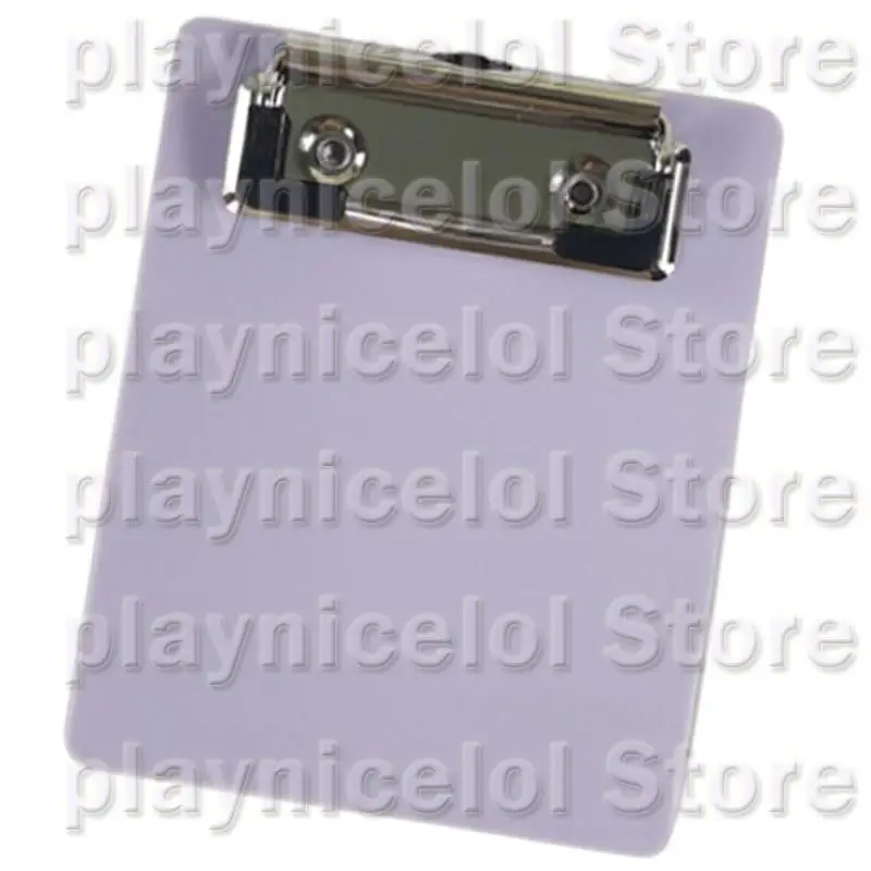 E8BA 12x9.8cm Conference Clipboard Writing Board for Office School Restaurant Cafe